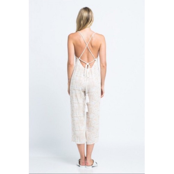 Skylar + Madison open back jumpsuit - Picture 2 of 7